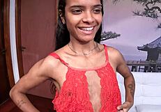 Jasmine Santanna's naked backstage party entrance