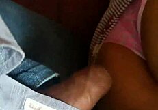 Teasing wife in lingerie in Tlaquepaque