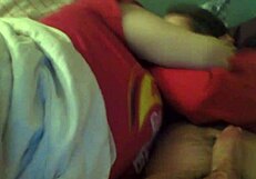 Blowjob before bed turns into a wild sexy night. Can't resist her lips.