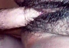 Hispano girl Having fun with caucasian amateur boyfriend