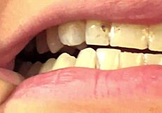 Watch Fifi Foxx Perform Mouth Vore On Gummy Bears Up Close!