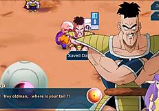 I explore Dragon Ball Kame Paradise 2 in time travel multisex hentai