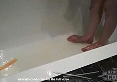 Glowstick Experiment With Areana Fox Behind The Scenes