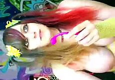 babyzelda plays with dildo and big tits on 04 07 19