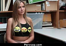 Did You See That Teen Get Caught And Stripped In The Office?