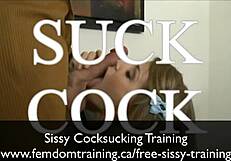 Sissy training for oral skills