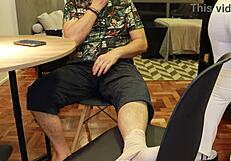 juliacarioca showing her huge ass in white leggings fetish