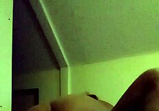 Wet pussy riding cock black couple