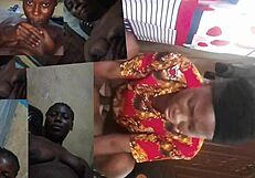 In this scene, she feels pleasure as he licks her big ass in missionary.