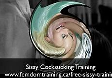 Sissy training for oral skills