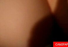 Three gorgeous amateur lovers share sex and fuck around in threesome to end up with a creampie