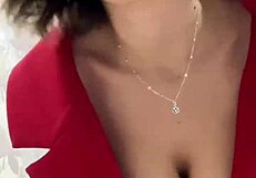 Hey, after the party, let's play with that cock imitation in pov