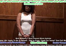 clov as doctor tampa examines teen destiny santos for cash