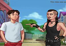 summertimesaga - girlfriends fuck each other e3 2 in uncensored hentai game