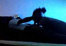 Oh, Sucking My Man Sloppy Toppy With Big Tits!