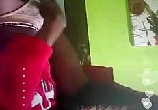 Watch this black Spanish prostitute touch herself on Instagram live