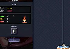 Дуэт-секс-вечеринка разгорается в извращенной игре в таверне