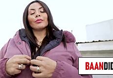 maryam hot milf caught on streets with big tits and ass