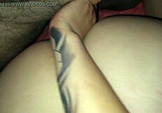 Amateur couple enjoys intimate moments together