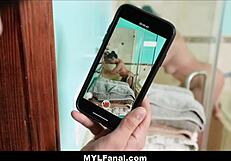 Lilly Hall's son's best friend gets passionate anal from her
