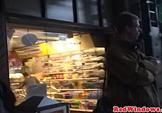 black amsterdam prostitute handles white guy