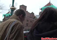 black amsterdam prostitute handles white guy