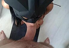 Sexy couple fucking hard.