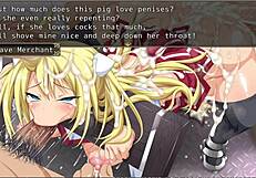 Holy Knight Liviria Faces Blowbang Game With Bound Assfucking And Creampie Bukkake.