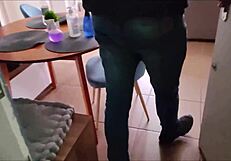 Blonde Colombian Assfucked by Dealer While Cuckold Pays Uber!