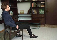 a call masseuse with small natural tits is skilled at massages