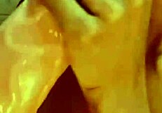 watching this beautiful young brunette have intense orgasms