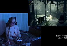 alan wake playthrough part 7 featuring naked brunette