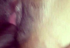 Black teen plays with a massive black cock