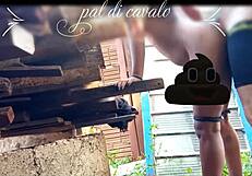 on friend's anniversary, fucked his tasty indian in backyard