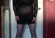 a shy participant is gently encouraged to join the homemade activity part 1