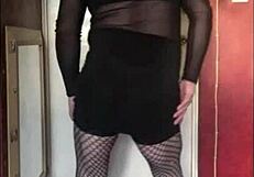 a shy participant is gently encouraged to join the homemade activity part 1