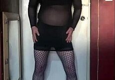 a shy participant is gently encouraged to join the homemade activity part 1