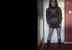 a shy participant is gently encouraged to join the homemade activity part 1