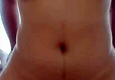 Mexican Babe Riding Dick With Ass And Pussy