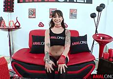 Busty April Olsen's Anal Rimjob And Doggystyle Creampie