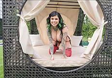 Julesjordan Com - Stacked Latina Xwife Karen Takes Manuel To The Limit With Big Tits Blowjob!