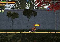 Journey to the West Wukong's Lewd Prelude Side Scroller Hentai Game Ep 2 the Bandit King Has an Exhibitionist Kink?