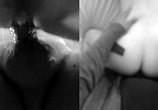 On Friday the 13th, Jason fills a blonde housewife with cum.