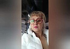 Milf amateur teases until she takes a huge cumshot in mouth