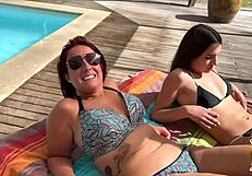 Vanessa and Candie tease before threesome!