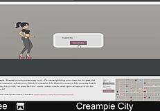 want to see a hot creampie in the city?