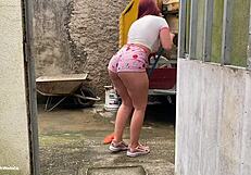 Hired This Latina Redhead Prostitute with a Delicious Ass – Can You Resist?