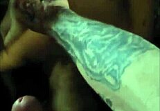 Damn! Tranny and boyfriend go wild with upside-down sucking