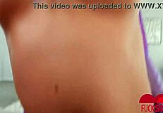 In this reality scene, petite teen Stella Luxx begs for Joshua Lewis's attention with her small tits and big ass