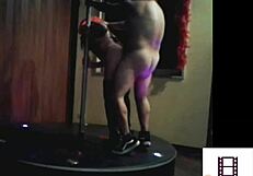 friend's live show at swinger party. peruvian group joins.